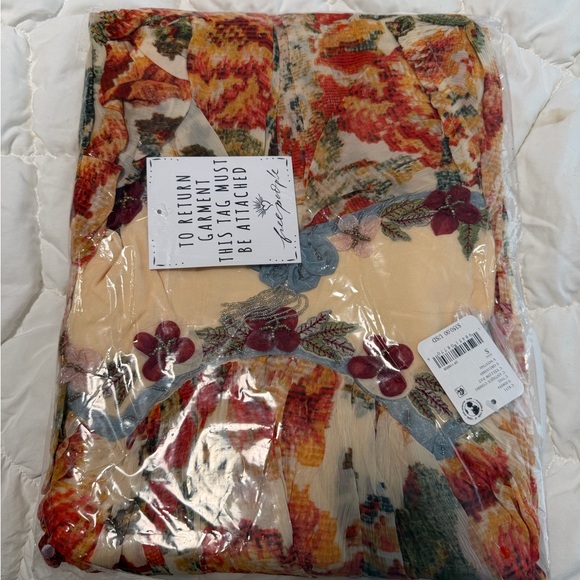 NWT free people timeless tapestry maxi dress S - Picture 5 of 6